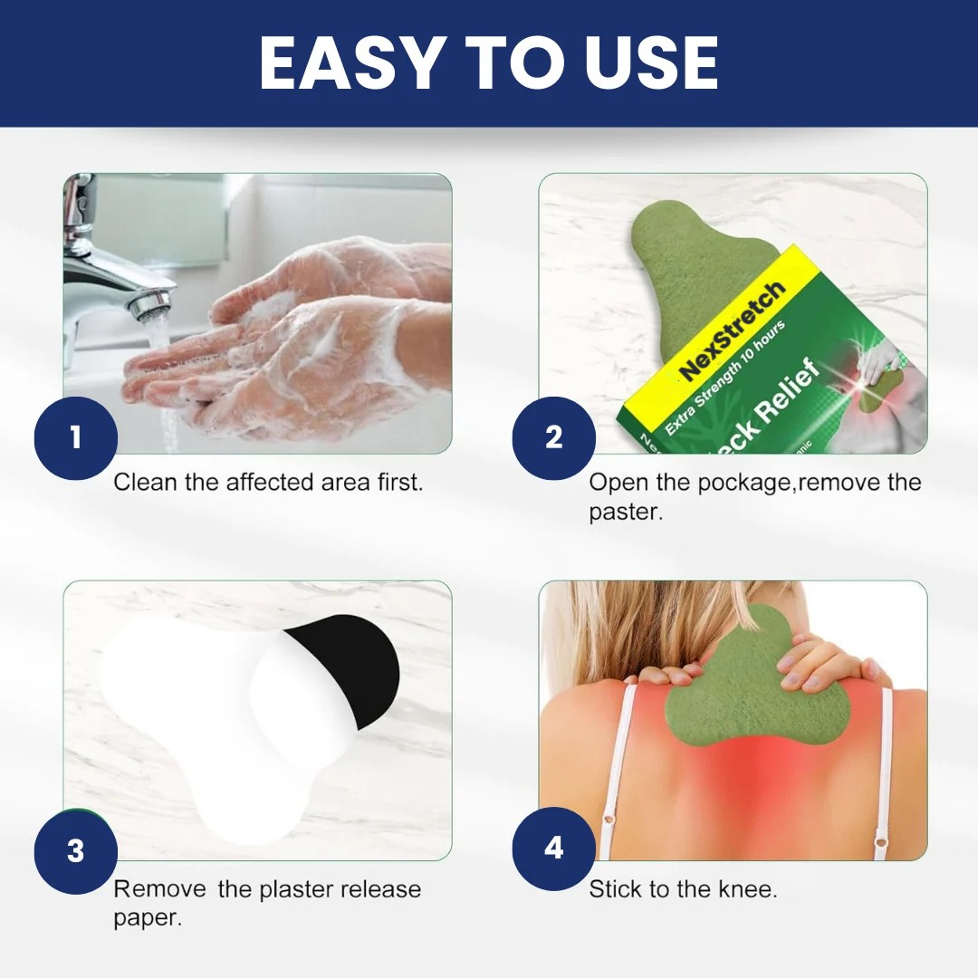 NexStretch Neck Relief Patches