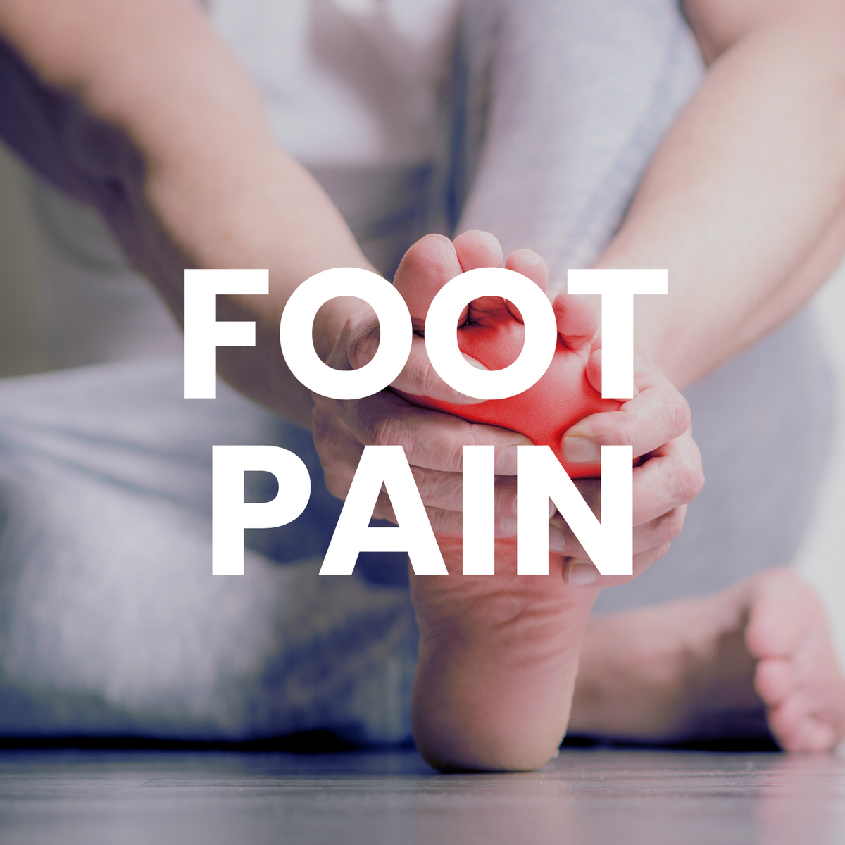 Foot pain relief