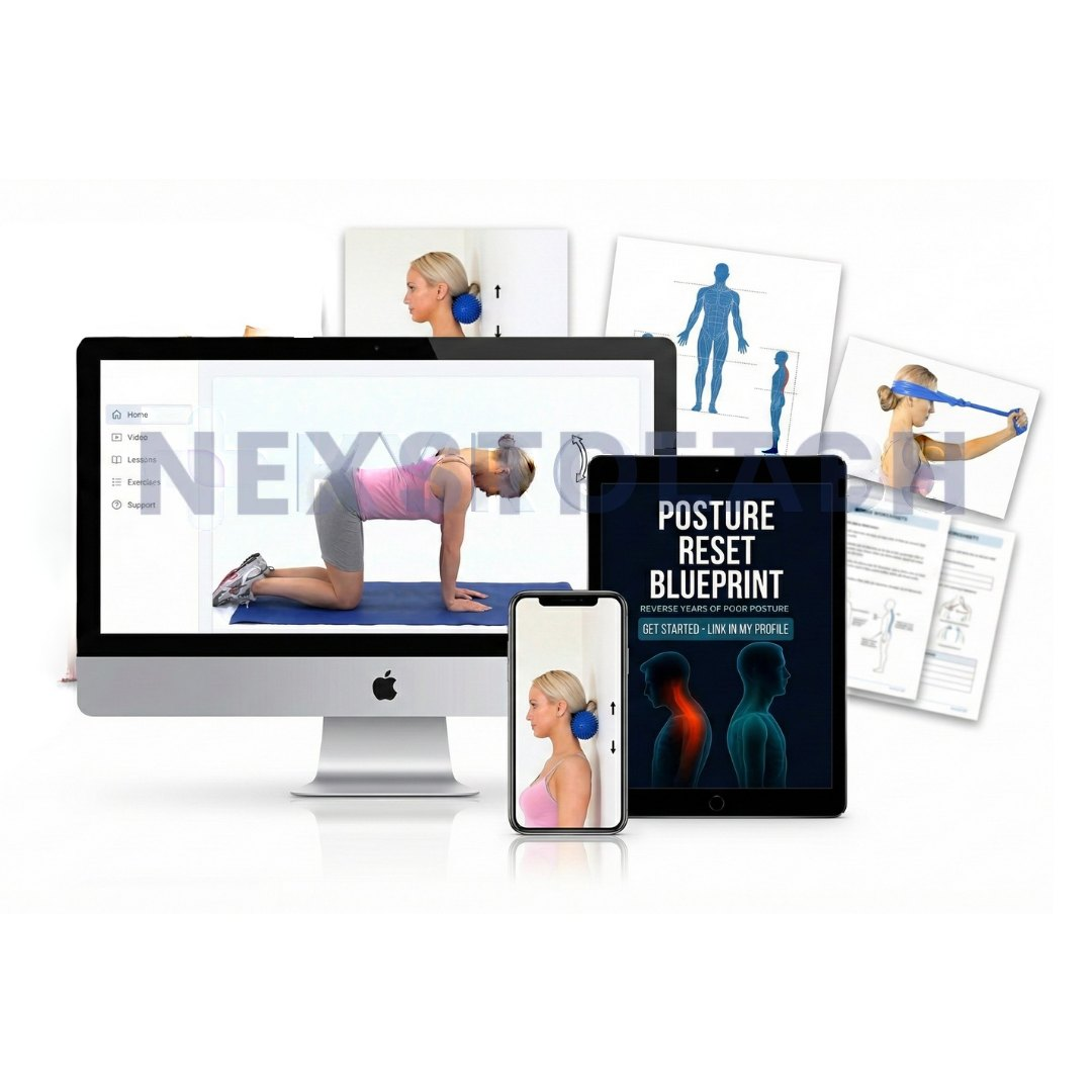 NexStretch Neck Strengthen & Stretch Video Course