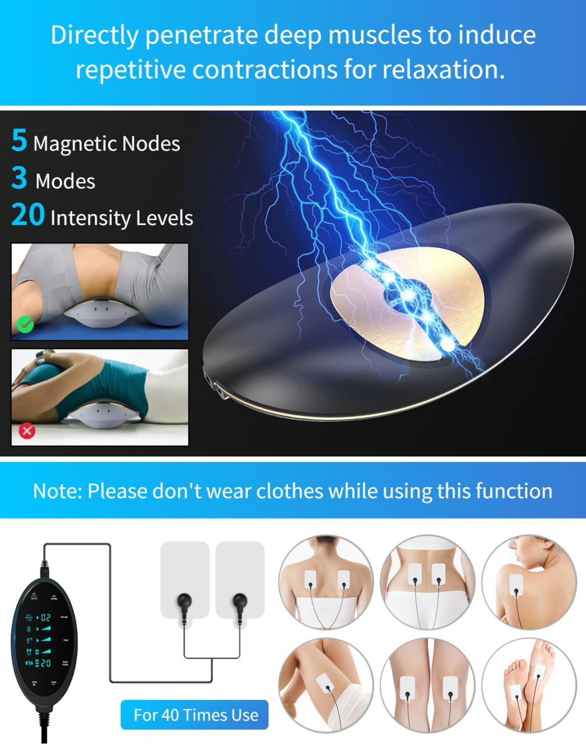 NexStretch LumbarFlex Back Stretcher
