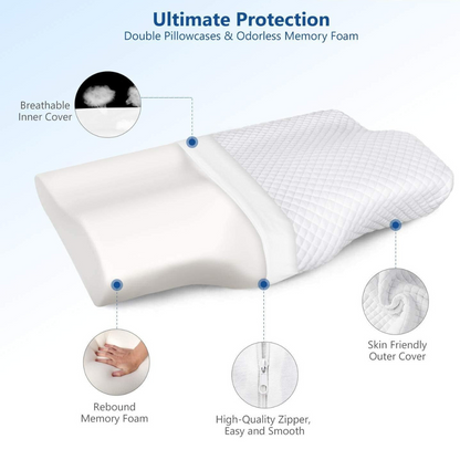 NexStretch SpineAlign Orthopedic Pillow