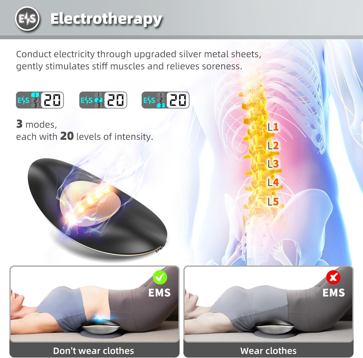 NexStretch LumbarFlex Back Stretcher