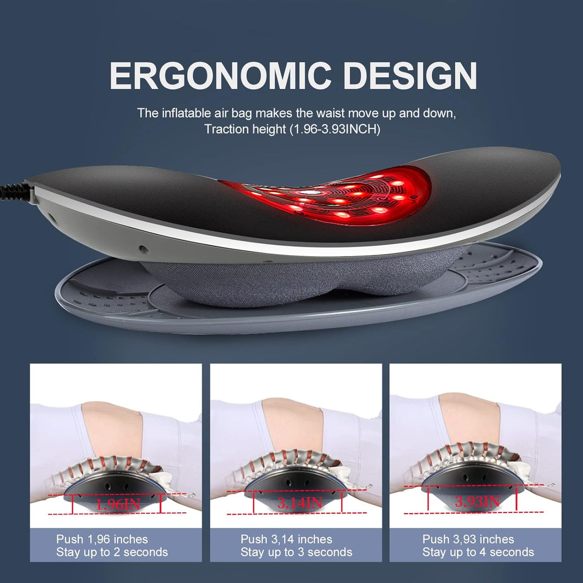 NexStretch LumbarFlex Back Stretcher