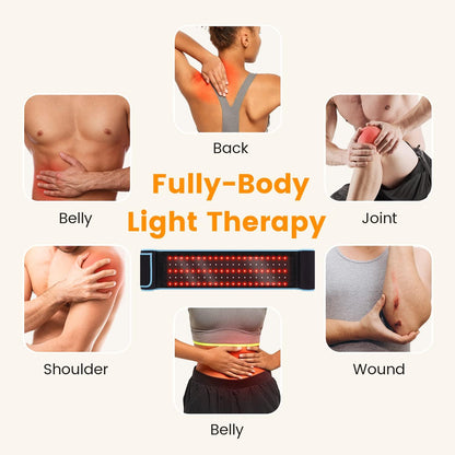 NexStretch TheraBeam Red Light Therapy Wrap
