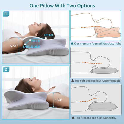 NexStretch SpineAlign Contour Pillow