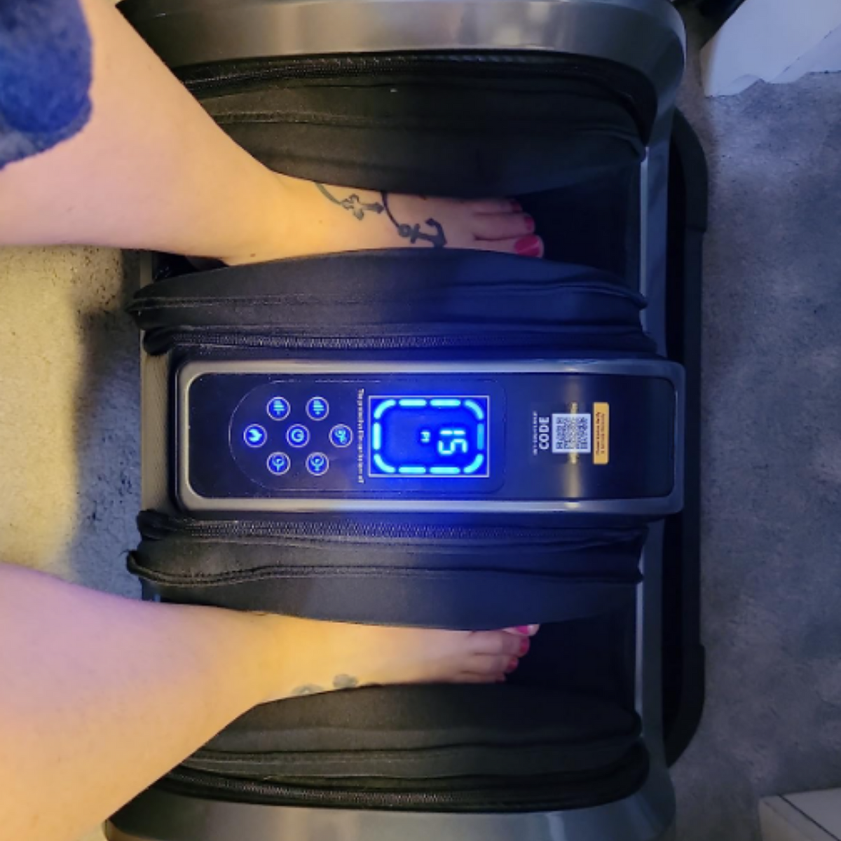 NexStretch ComfortWave Leg Massager