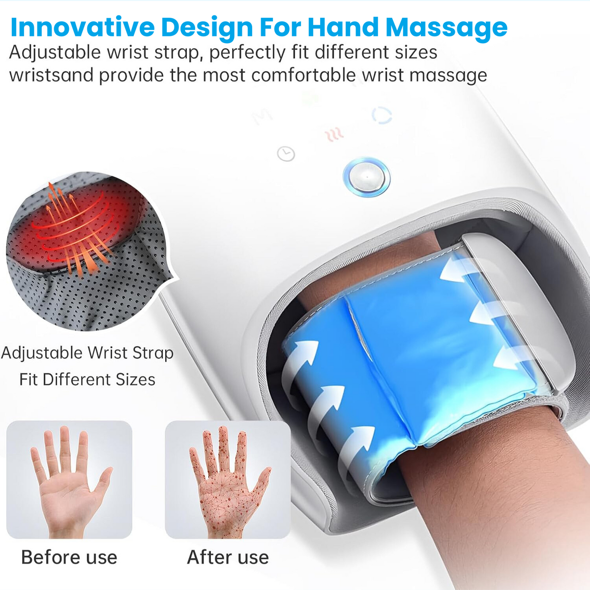NexStretch GripEase Hand Massager