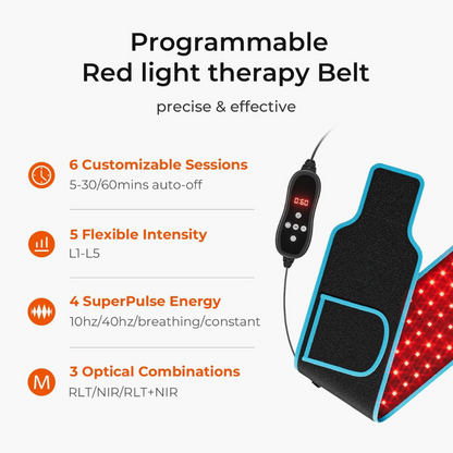 NexStretch TheraBeam Red Light Therapy Wrap