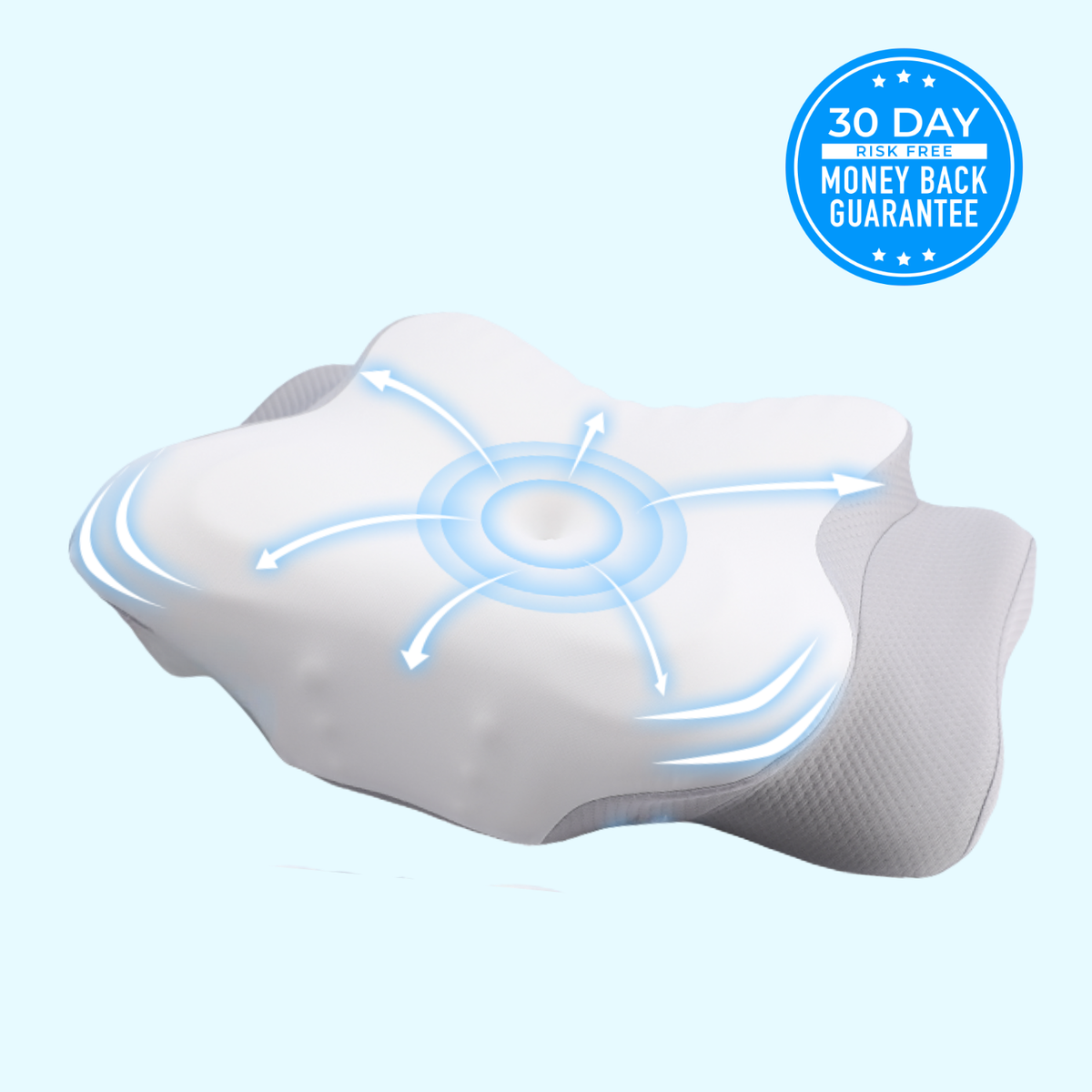 NexStretch SpineAlign Contour Pillow