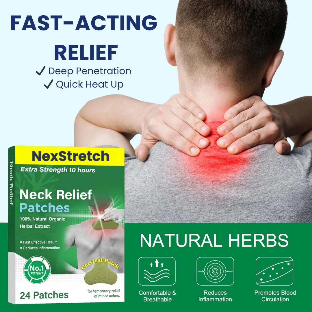 NexStretch Neck Relief Patches