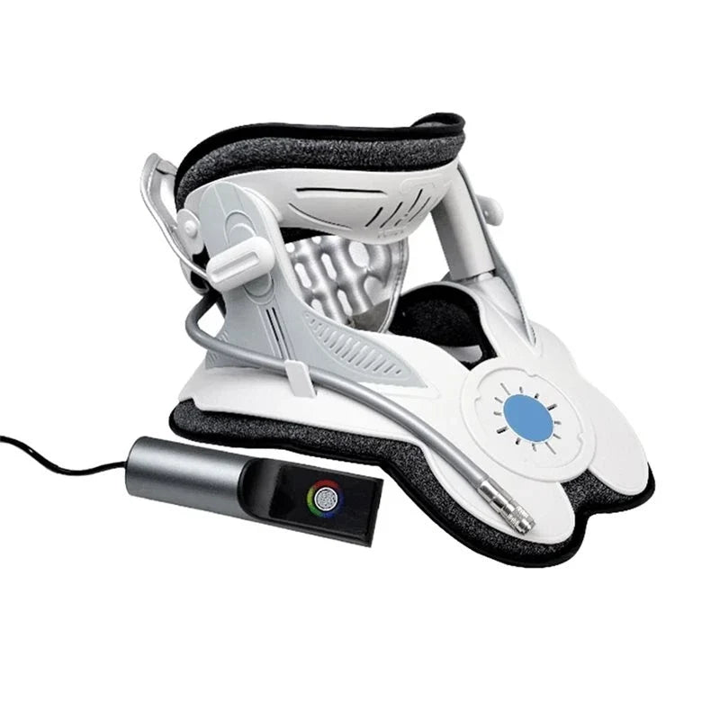 NexStretch AirRise neck stretcher with handheld pump