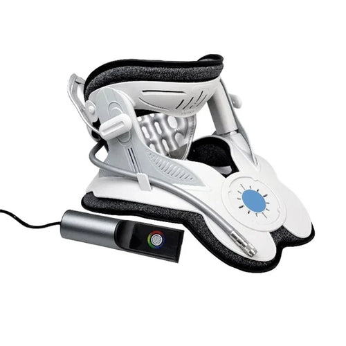 NexStretch AirRise neck stretcher with handheld pump