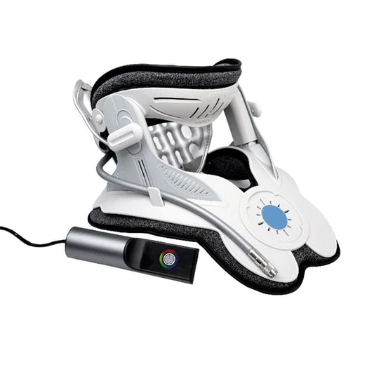 NexStretch Cerviflex neck stretcher with handheld pump