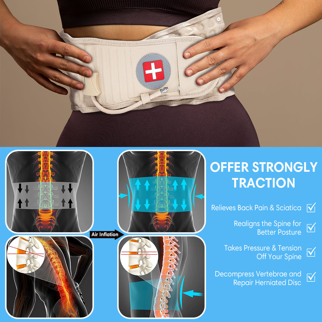 NexStretch LumbarEase Decompression Belt