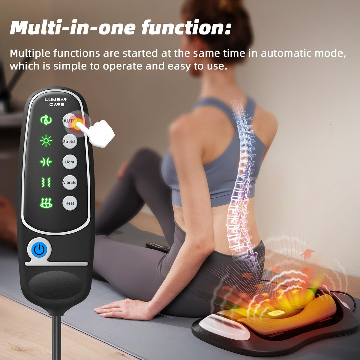 NexStretch LumbarTrax Lumbar Massager